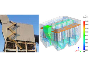 布袋除尘器CFD流场优化